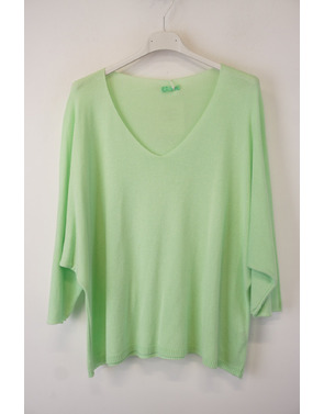 Garde-robe - Pull - Limoen-groen