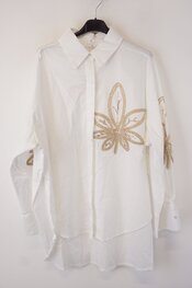 Garde-robe - Blouse - Goud-wit