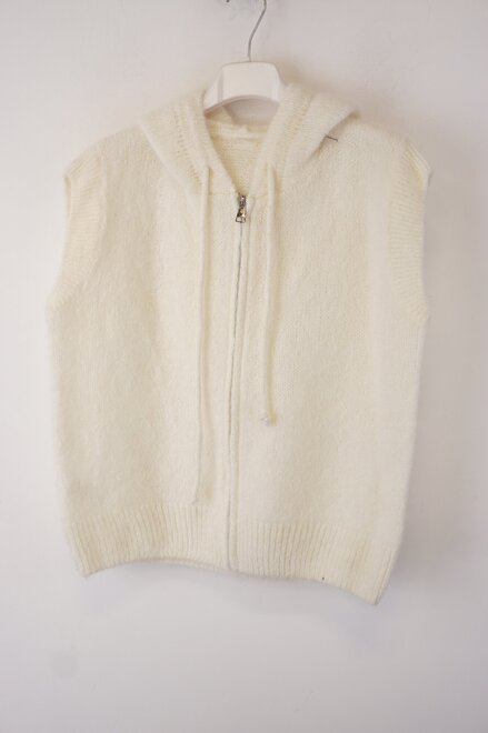 Garde-robe - Gilet - Ecru