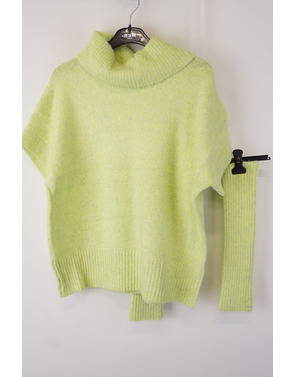 Garde-robe - Pull - Limoen-groen