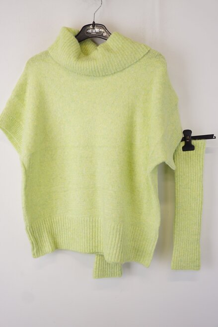 Garde-robe - Pull - Limoen-groen