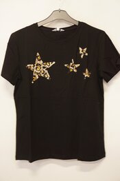 Garde-robe - T-shirt - Zwart