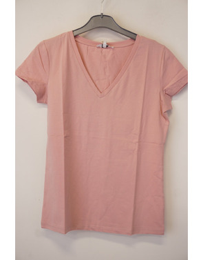 Garde-robe - T-shirt - Oud roze