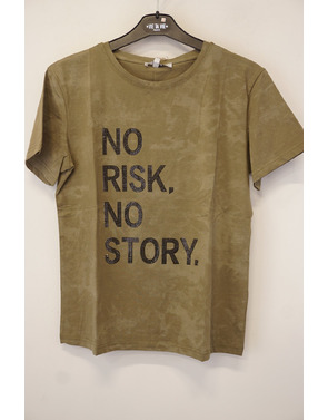 Garde-robe - T-shirt - Kaki