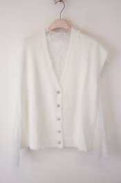 Garde-robe - Gilet - Ecru