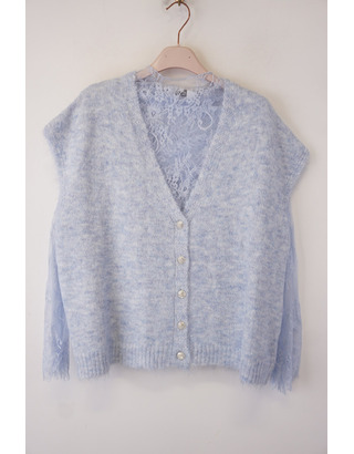 Garde-robe - Gilet - Blauw