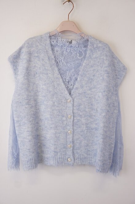 Garde-robe - Gilet - Blauw