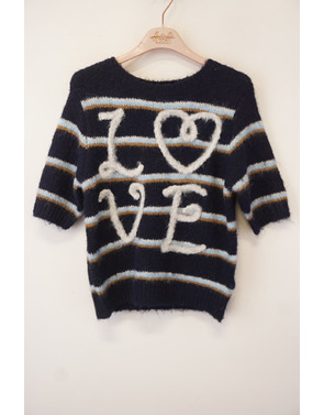 Garde-robe - Pull - Blauw-grijs