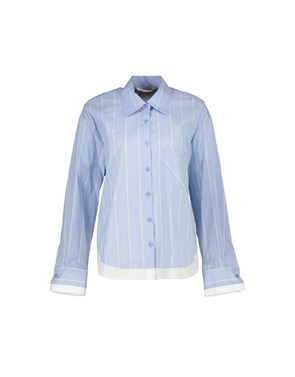 Amelie & Amelie - Blouse - Blauw-groen