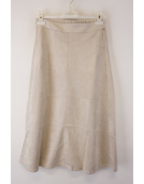 Free/quent - Halflange Rok - Beige