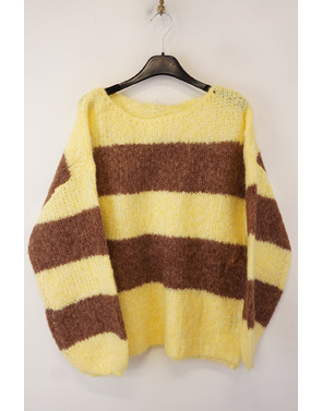 Garde-robe - Pull - Geel-bruin