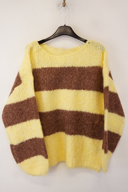 Garde-robe - Pull - Geel-bruin