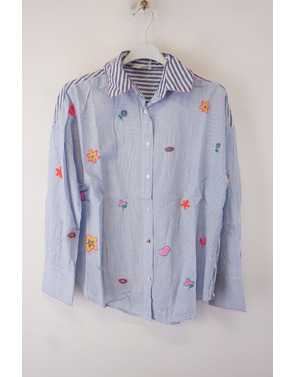 Garde-robe - Blouse - Blauw