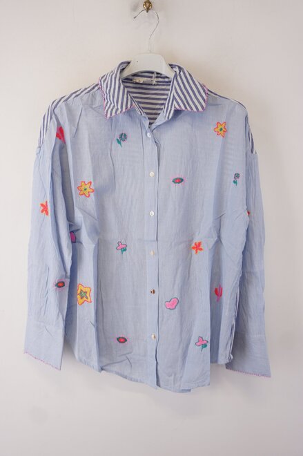 Garde-robe - Blouse - Blauw