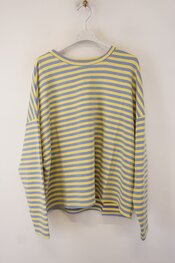 Garde-robe - Pull - Geel-blauw