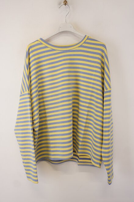 Garde-robe - Pull - Geel-blauw