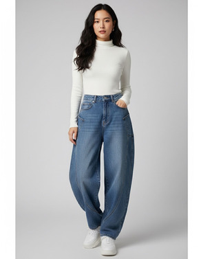 Garde-robe - Lange Broek - Jeans licht