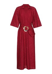 Caroline Biss - Halflang Kleedje - Rood