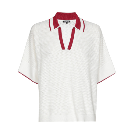 Caroline Biss - polo - Ecru