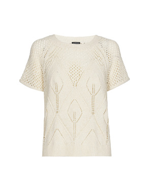 Caroline Biss - Top - Ecru