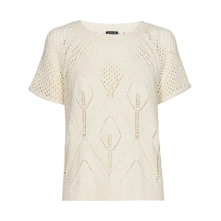 Caroline Biss - Top - Ecru