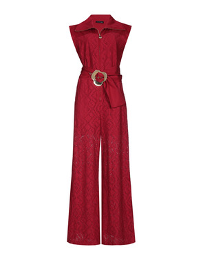 Caroline Biss - Broeken - Rood