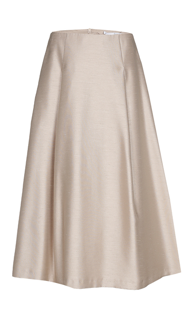 Xandres - Halflange Rok - Champagne 