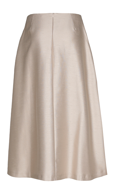 Xandres - Halflange Rok - Champagne 