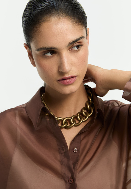 Xandres - Blouse - Bruin