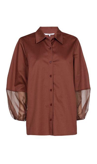 Xandres - Blouse - Bruin