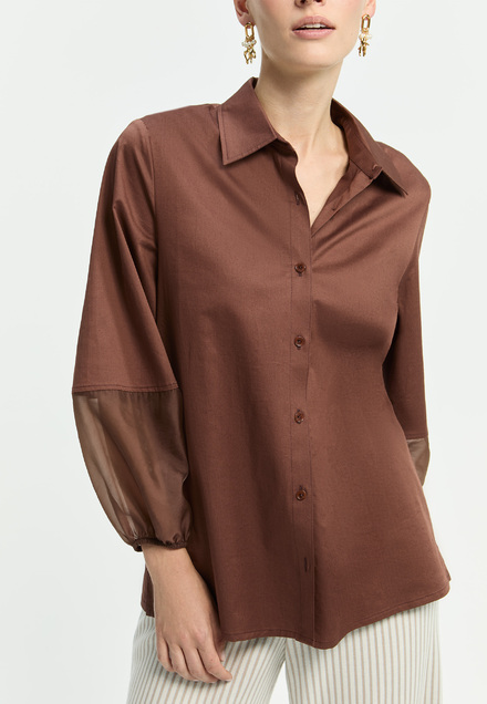 Xandres - Blouse - Bruin