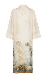 Xandres - Halflang Kleedje - Blauw