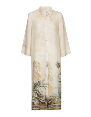 Xandres - Halflang Kleedje - Blauw