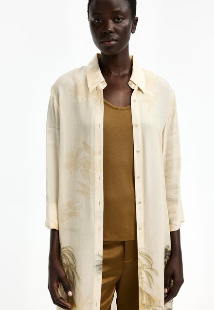 Xandres - Halflang Kleedje - Blauw