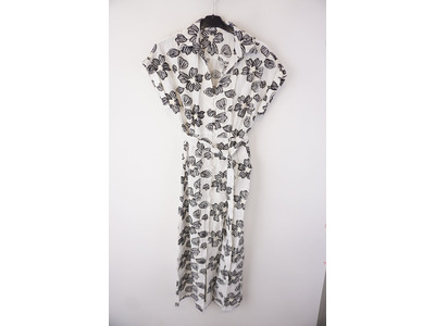 Garde-robe - Lang kleed - Zwart-wit