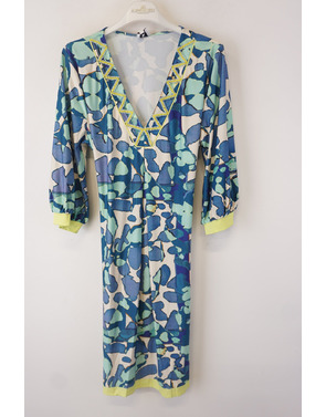 K-design - Halflang Kleedje - Blauw