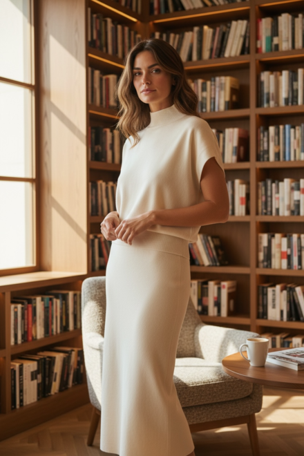 Garde-robe - Twin-set - Ecru