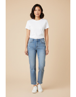 Garde-robe - Lange Broek - Jeans licht