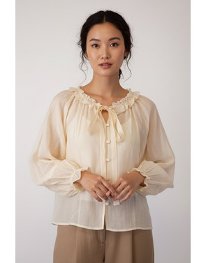 Garde-robe - Blouse - Beige