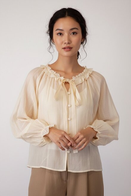 Garde-robe - Blouse - Beige