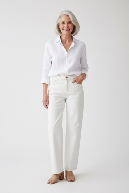 Garde-robe - Lange Broek - Wit