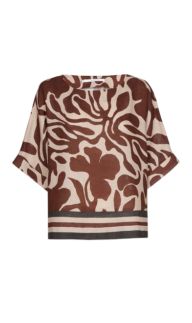 Xandres - Blouse - Bruin