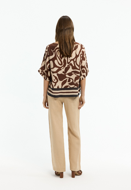 Xandres - Blouse - Bruin