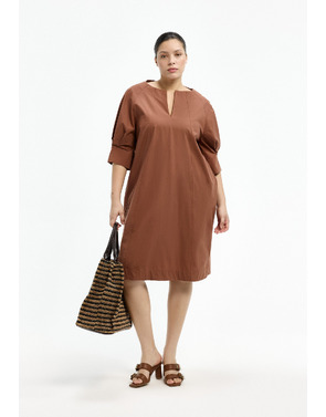 Xandres - Kort Kleedje - Bruin