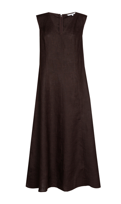 Xandres - Lang kleed - Bruin