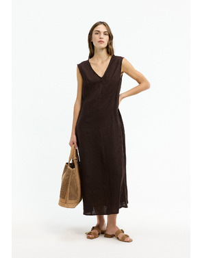 Xandres - Lang kleed - Bruin