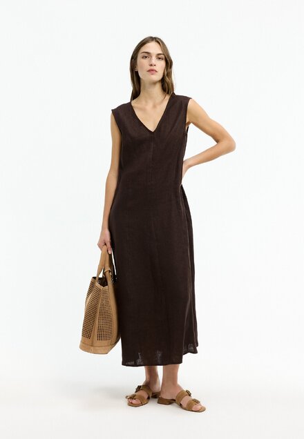 Xandres - Lang kleed - Bruin