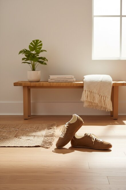 Garde-robe - Sneakers - Camel