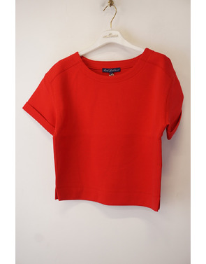 Red Button - Top - Rood
