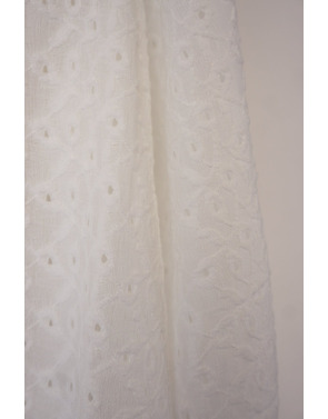 Red Button - Top - Ecru